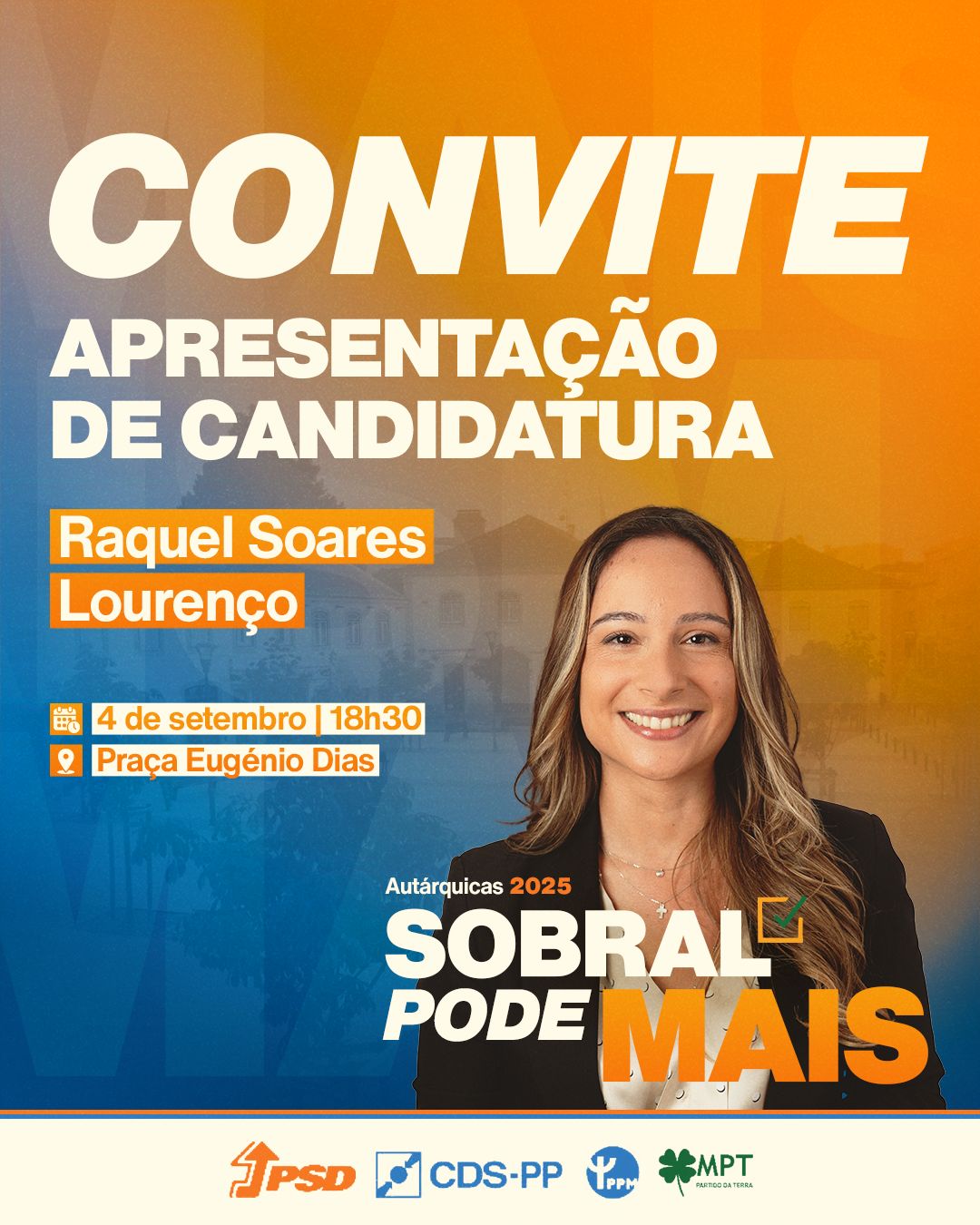 Convite: Apresentação da Candidatura – ADIADO